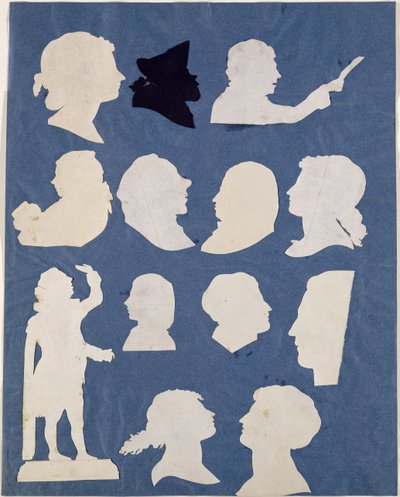 Study of Profiles and an Orator by Philipp Otto Runge